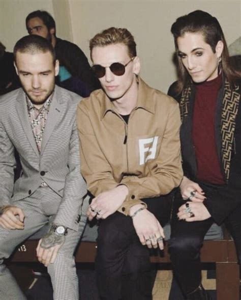 Liam Payne, Jamie Campbell Bower and Damiano David